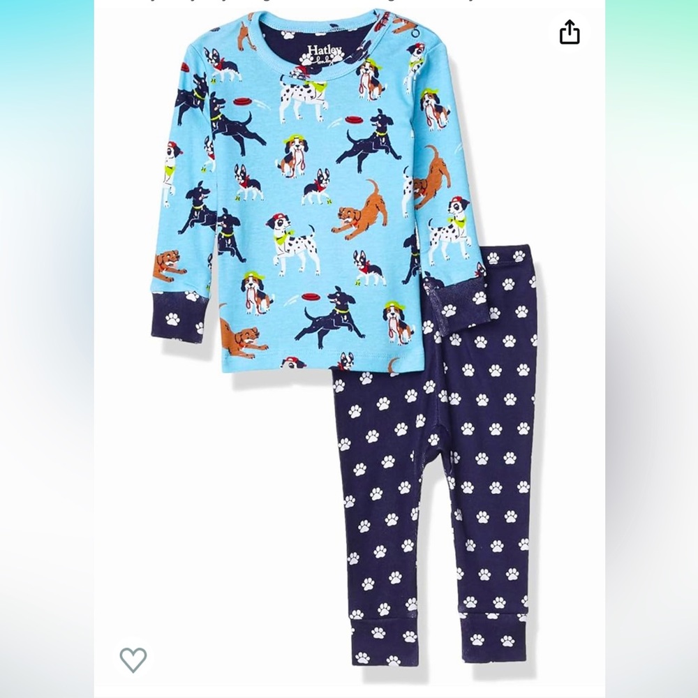 Hatley Baby Boys' Organic Cotton Long Sleeve Pajama Set